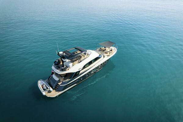 Photo of the 2016 Monte Carlo Yachts Custom "CRAZY DIAMOND"