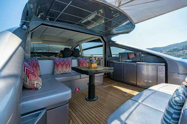 Photo of the 2023 Pershing  "SILVER MISSILE"