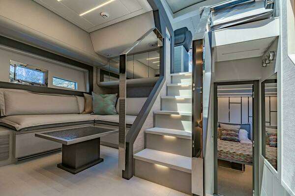 Photo of the 2023 Pershing  "SILVER MISSILE"