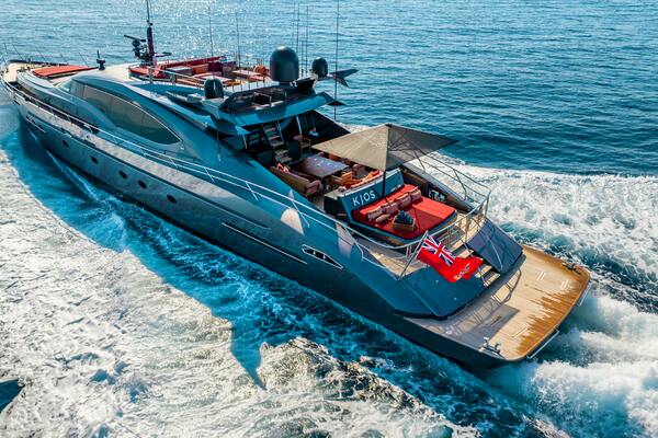 KJOS 124ft Palmer Johnson Yacht For Sale