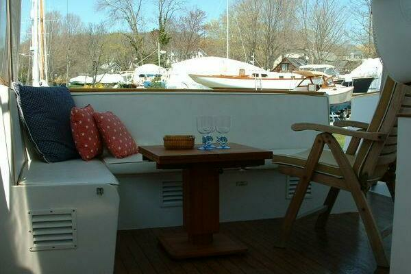 Photo of the 1972 Huckins Atlantic 50 "Sea Wagon "