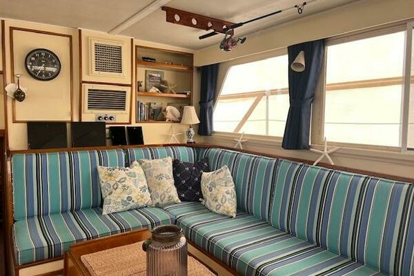 Photo of the 1972 Huckins Atlantic 50 "Sea Wagon "
