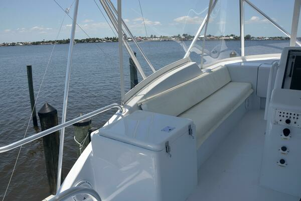 Photo of the 1999 Hatteras 60 Convertible "DOWN TIME"