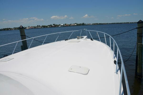 Photo of the 1999 Hatteras 60 Convertible "DOWN TIME"