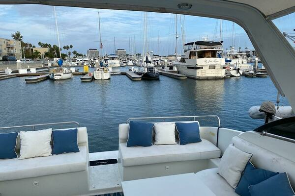 Photo of the 1993 Silverton 38 Express "Guyana Boat"