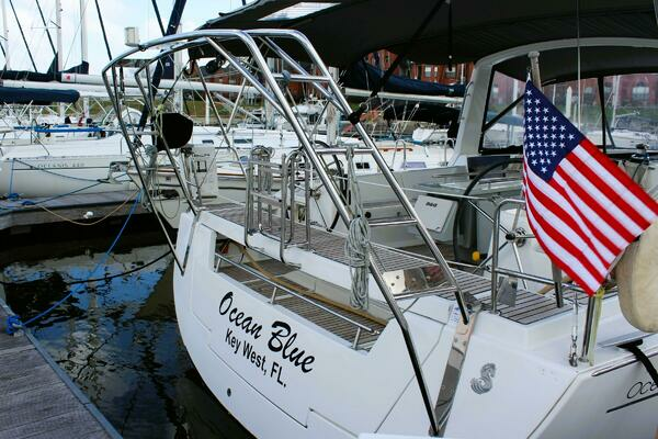 Photo of the 2015 Beneteau Oceanis 45 "Ocean Blue"