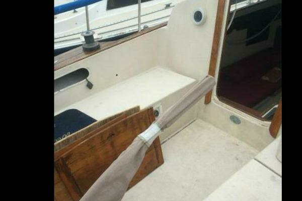 Photo of the 1974 Pearson  "DYER WOLF"