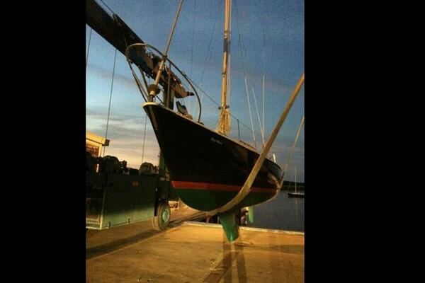 Photo of the 1974 Pearson  "DYER WOLF"