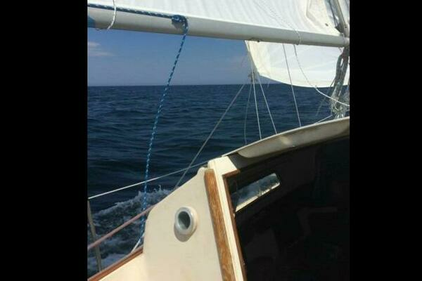 Photo of the 1974 Pearson  "DYER WOLF"