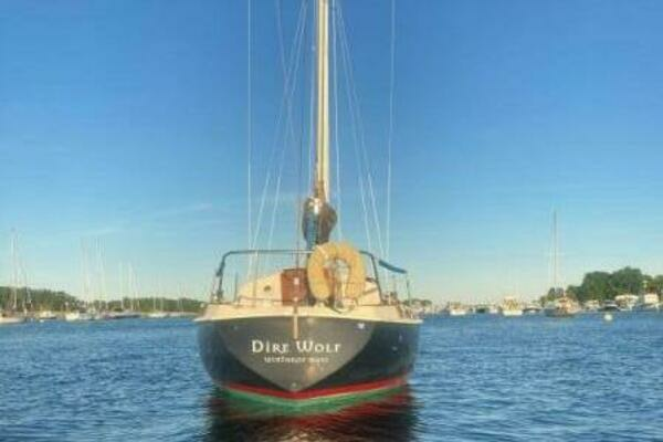 Photo of the 1974 Pearson  "DYER WOLF"