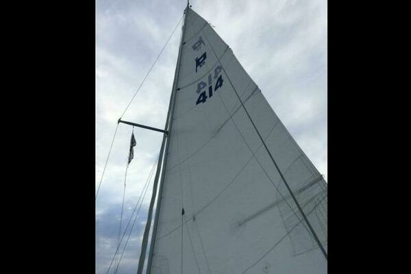 Photo of the 1974 Pearson  "DYER WOLF"