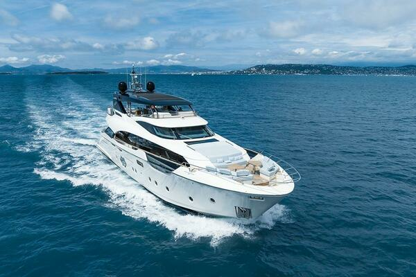 Photo of the 2021 Monte Carlo Yachts MCY 96 "ROCCO"