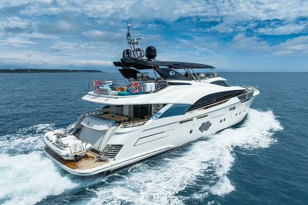Photo of the 2021 Monte Carlo Yachts MCY 96 "ROCCO"