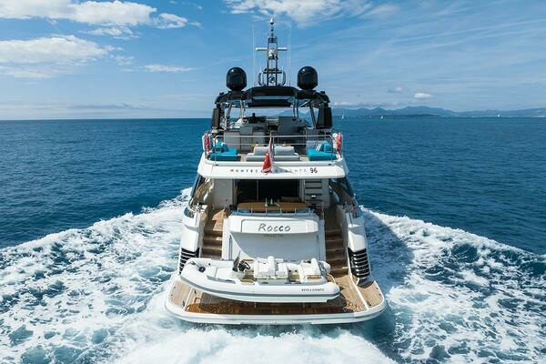 Photo of the 2021 Monte Carlo Yachts MCY 96 "ROCCO"