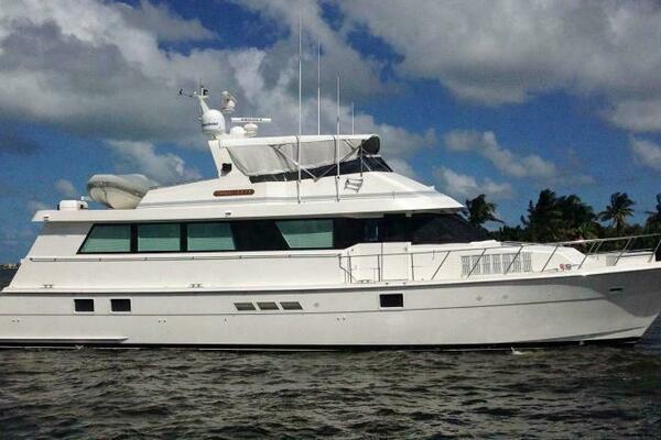 FULL MOON 70ft Hatteras Yacht For Sale