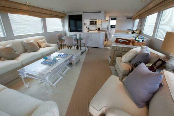 FULL MOON 70ft Hatteras Yacht For Sale