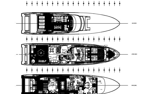 EXINITY 125ft Benetti Yacht For Sale