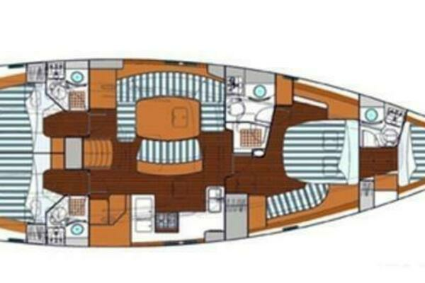 Photo of the 2005 Beneteau Oceanis Clipper 523 "CARINA"