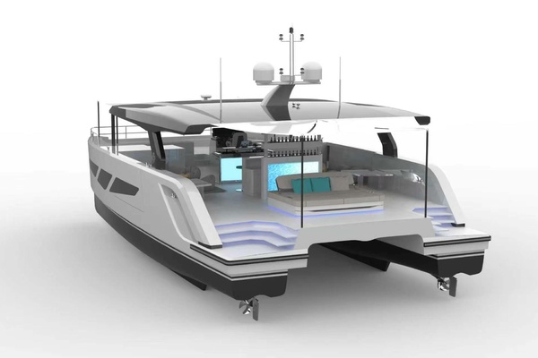Diamond Yachts P55 Power Catamaran 55ft Diamond Yachts Yacht For Sale