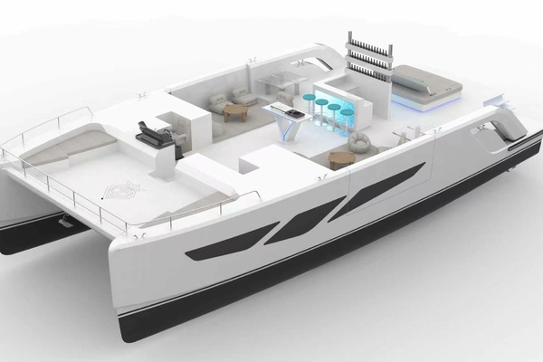 Diamond Yachts P55 Power Catamaran 55ft Diamond Yachts Yacht For Sale