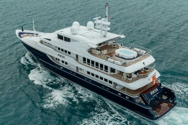 FOCUS 153ft North American Yachts and Shipbuilding Yacht For Sale