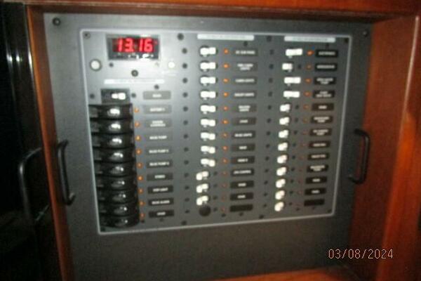 42' Nordic Tug electrical panel2