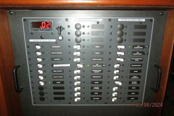 42' Nordic Tug electrical panel1