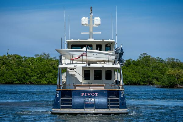 Photo of the 2013 Marlow Explorer Enclosed Bridge (CB) "PIVOT"