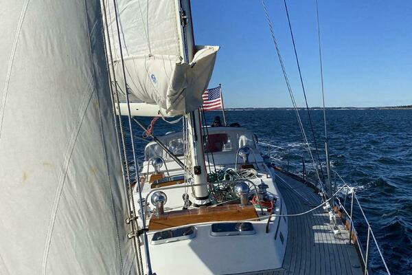 Photo of the 2001 Hinckley Sou'wester 59 CC Sloop "ZANETIA"