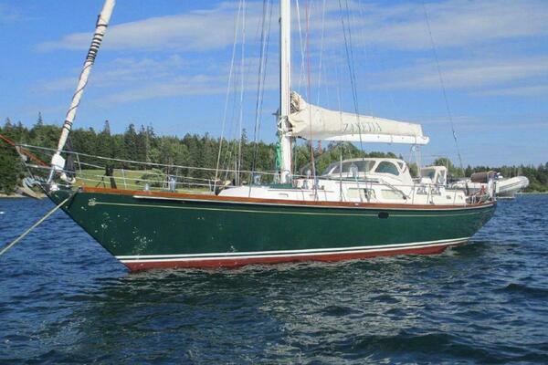 Photo of the 2001 Hinckley Sou'wester 59 CC Sloop "ZANETIA"