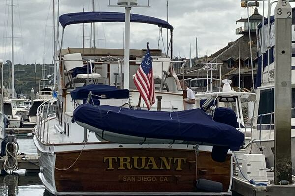 Monk Custom 38 Trawler Yacht For Sale