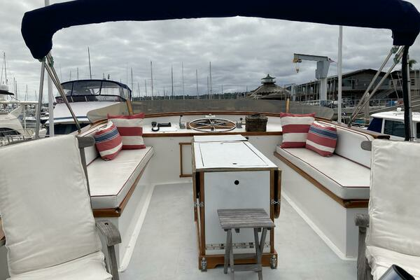 Monk Custom 38 Trawler Yacht For Sale
