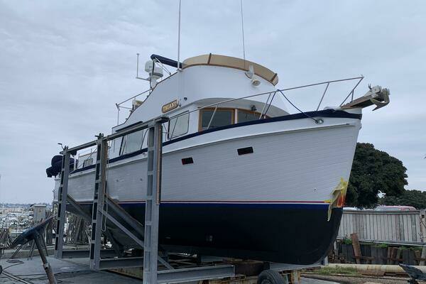 Monk Custom 38 Trawler Yacht For Sale
