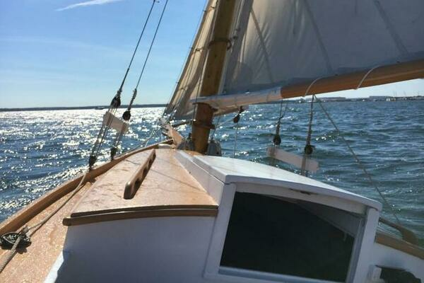 Photo of the 1965 Custom Friendship Sloop "Echo"
