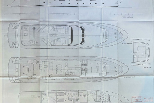 L INSTANT IV 108ft Costruzioni Navali Tigullio Castagnola Yacht For Sale