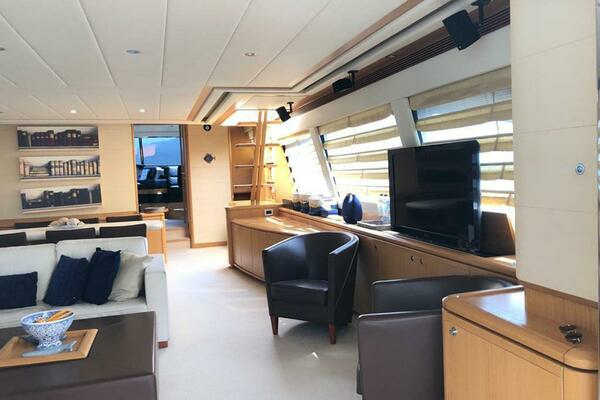 Photo of the 2008 Ferretti Yachts 830 "MAR AZUL"