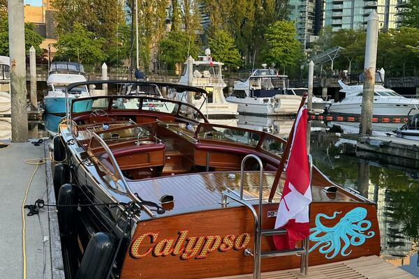 Photo of the 1946 Stephens Brothers Triple Cockpit "Calypso"