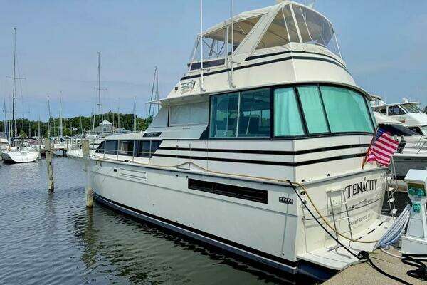 1986Bertram 58 ft 58 Flybridge Motor Yacht   TENACITY