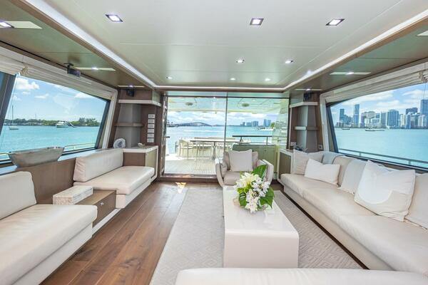 Main Salon looking aft