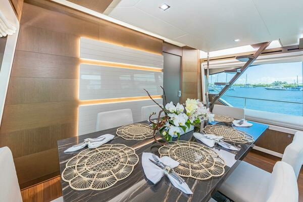 Formal dining looking forward