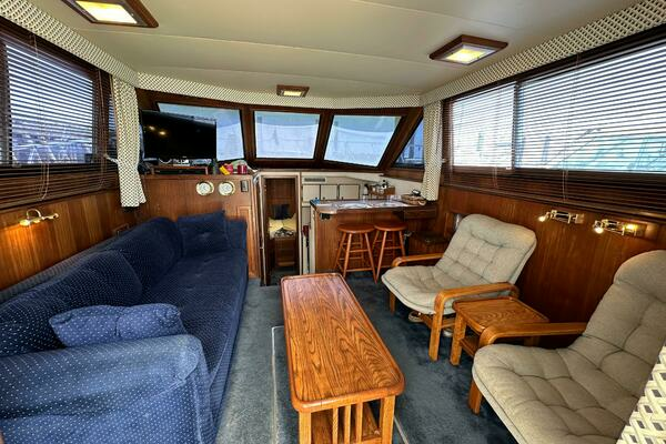 Photo of the 1985 Hatteras 36 Convertible "Indicia"