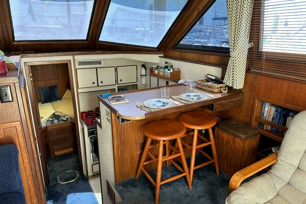 Photo of the 1985 Hatteras 36 Convertible "Indicia"