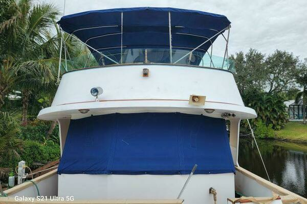 Photo of the 1987 Marine Trader Wide Body "Delicate Balance"