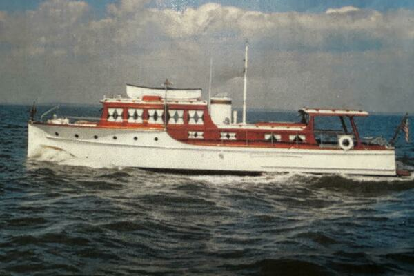 Photo of the 1930 Classic ACF 47'  Motor Yacht "LIBERTE"