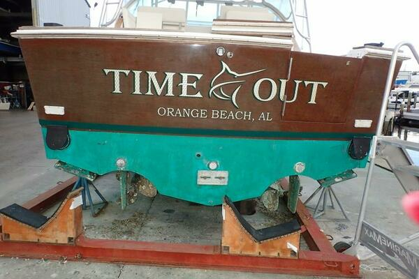 Photo of the 2000 Cabo 35 Express "Time Out"