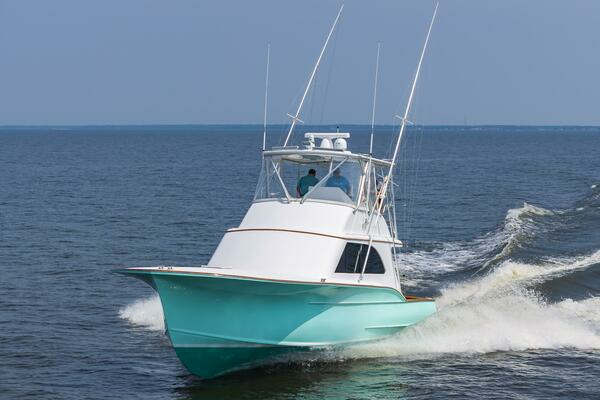 Photo of the 1994 Custom Carolina 43 Blackwell Convertible "Sea Horse"