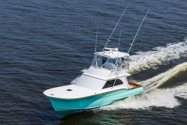 Photo of the 1994 Custom Carolina 43 Blackwell Convertible "Sea Horse"