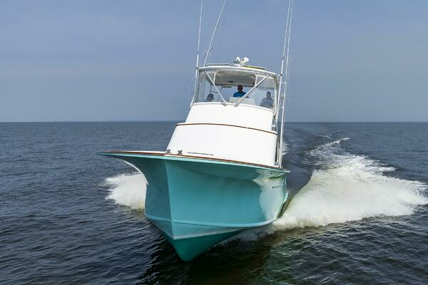 Photo of the 1994 Custom Carolina 43 Blackwell Convertible "Sea Horse"