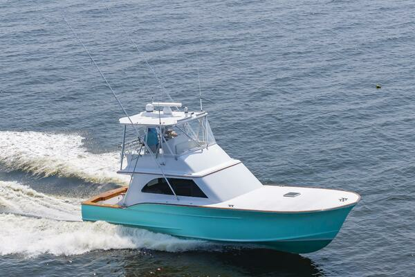 Photo of the 1994 Custom Carolina 43 Blackwell Convertible "Sea Horse"