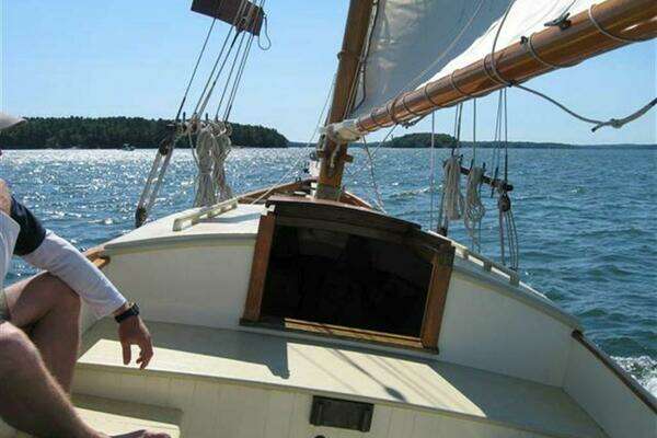 Photo of the 1971 Jarvis Newman Pemaquid "Tempest"